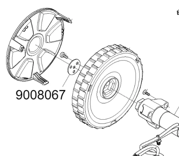 Scheibe Antriebsrad (MPN 5770932-01)