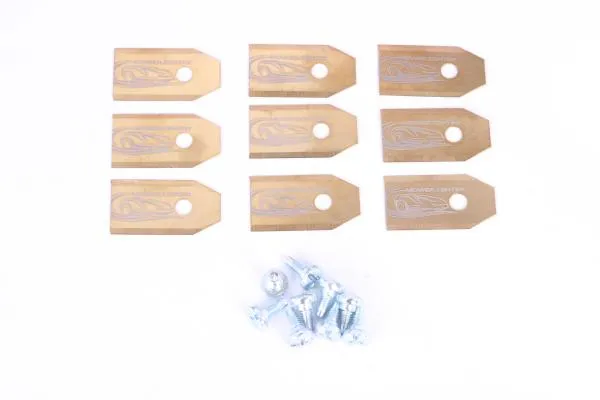 Messer Klingen Rasenroboter 0,75 mm Titan Automower