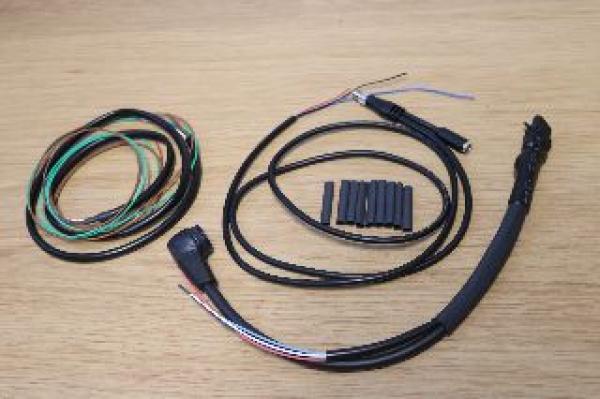Kabelbaum offen 420mm, BikeBUS, Motor 3-Pol, Display alt, mit Bremse und Licht